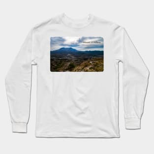 Mount St Helens Summer View Long Sleeve T-Shirt